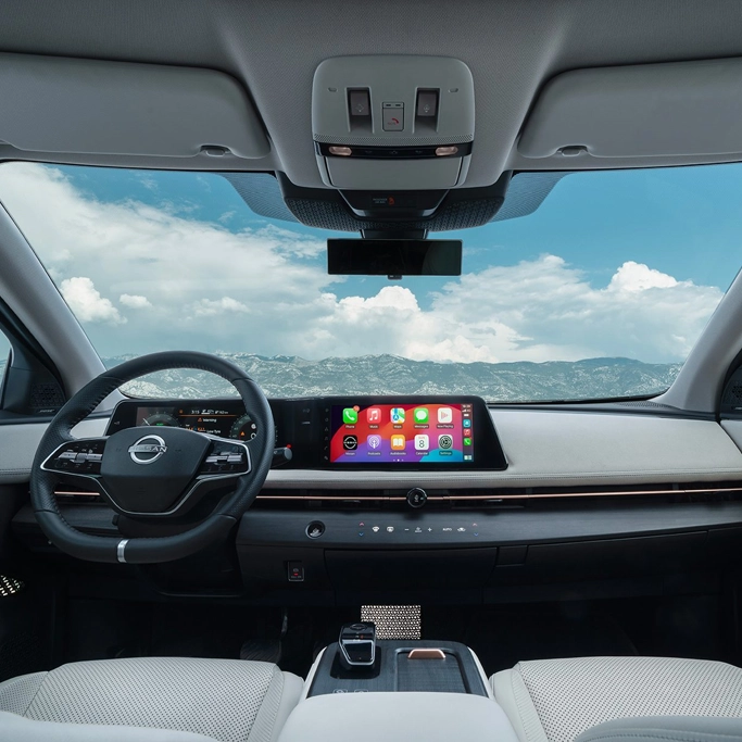 Design interieur du Nissan Ariya électrique
